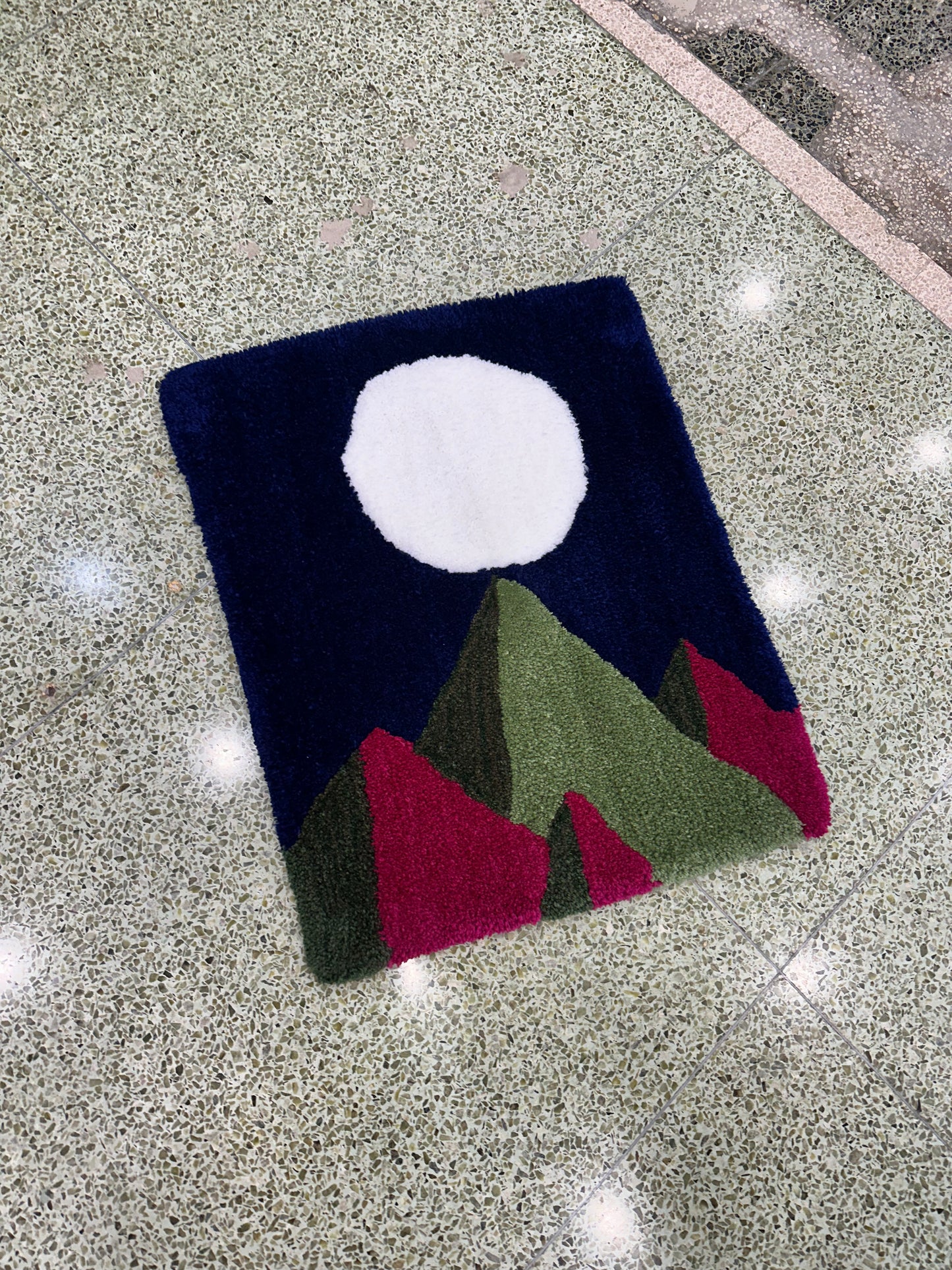 Taller de mechones de alfombras