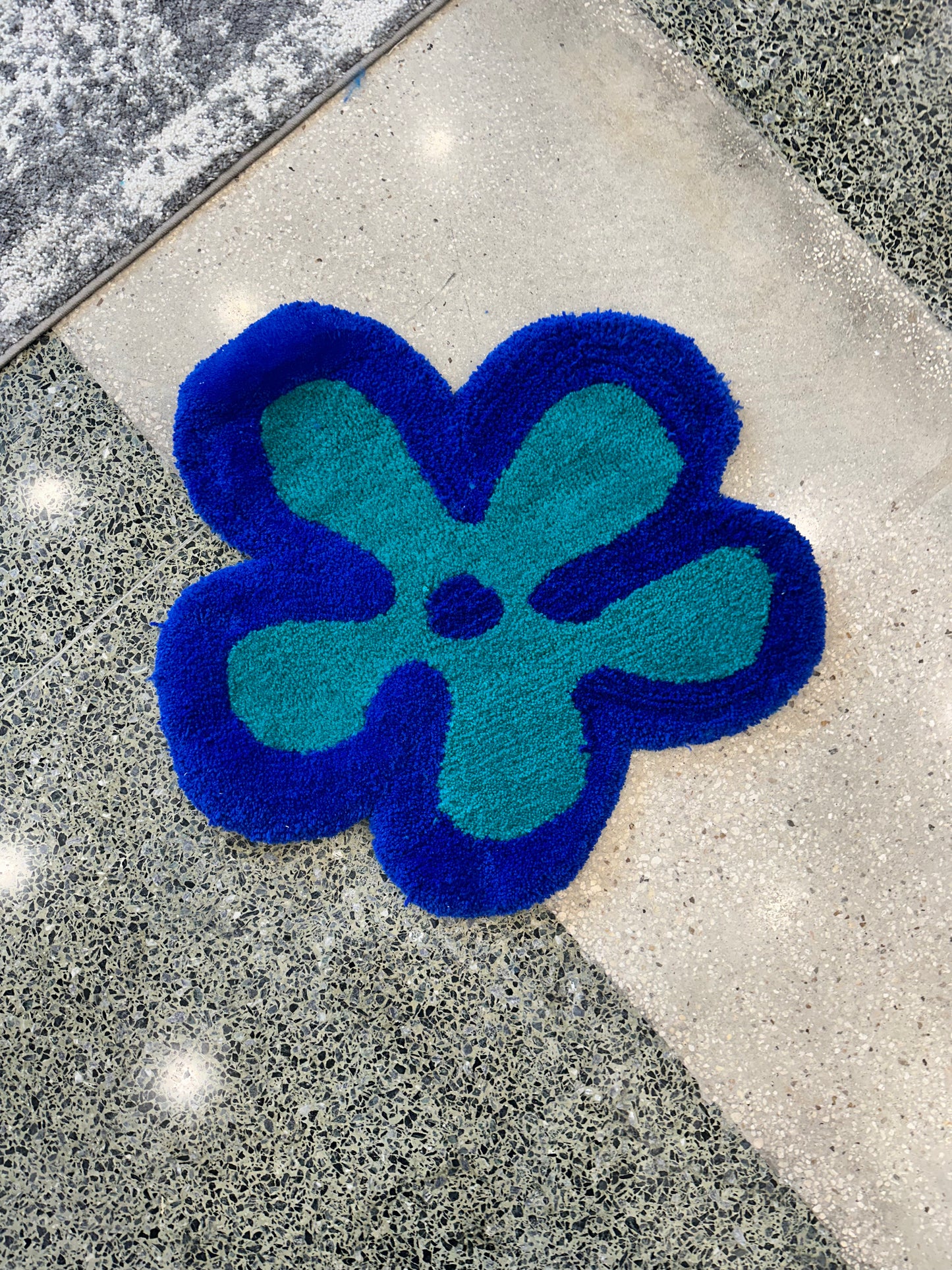 Taller de mechones de alfombras