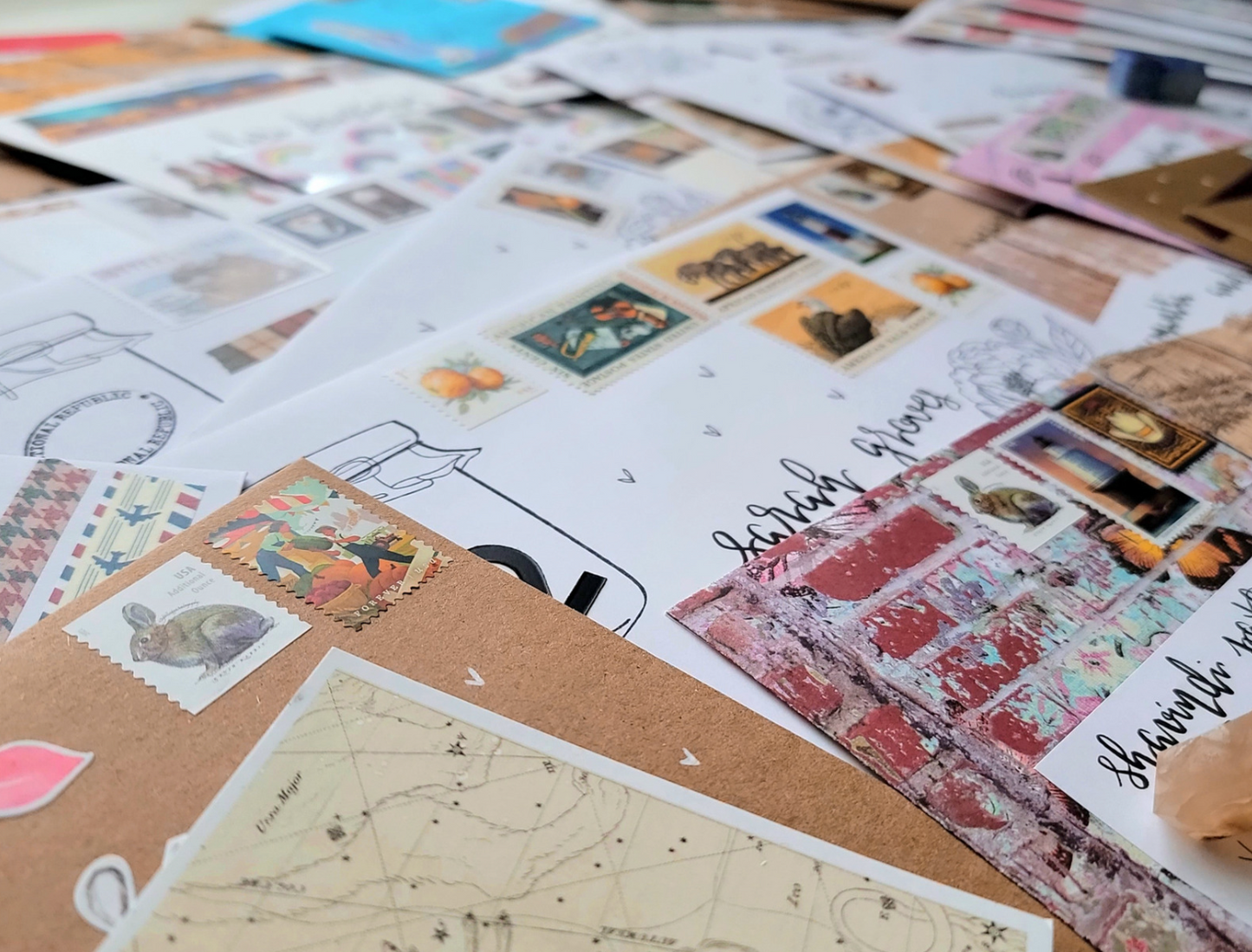 Club de correo postal de la nostalgia