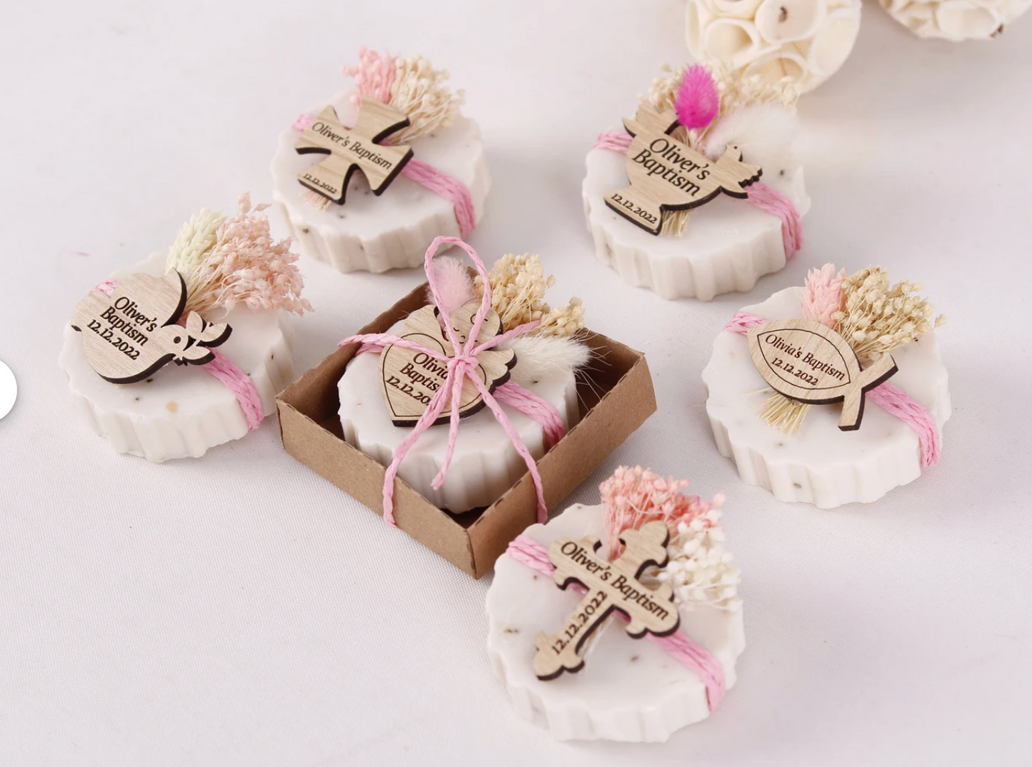 Personalized Soap Favors