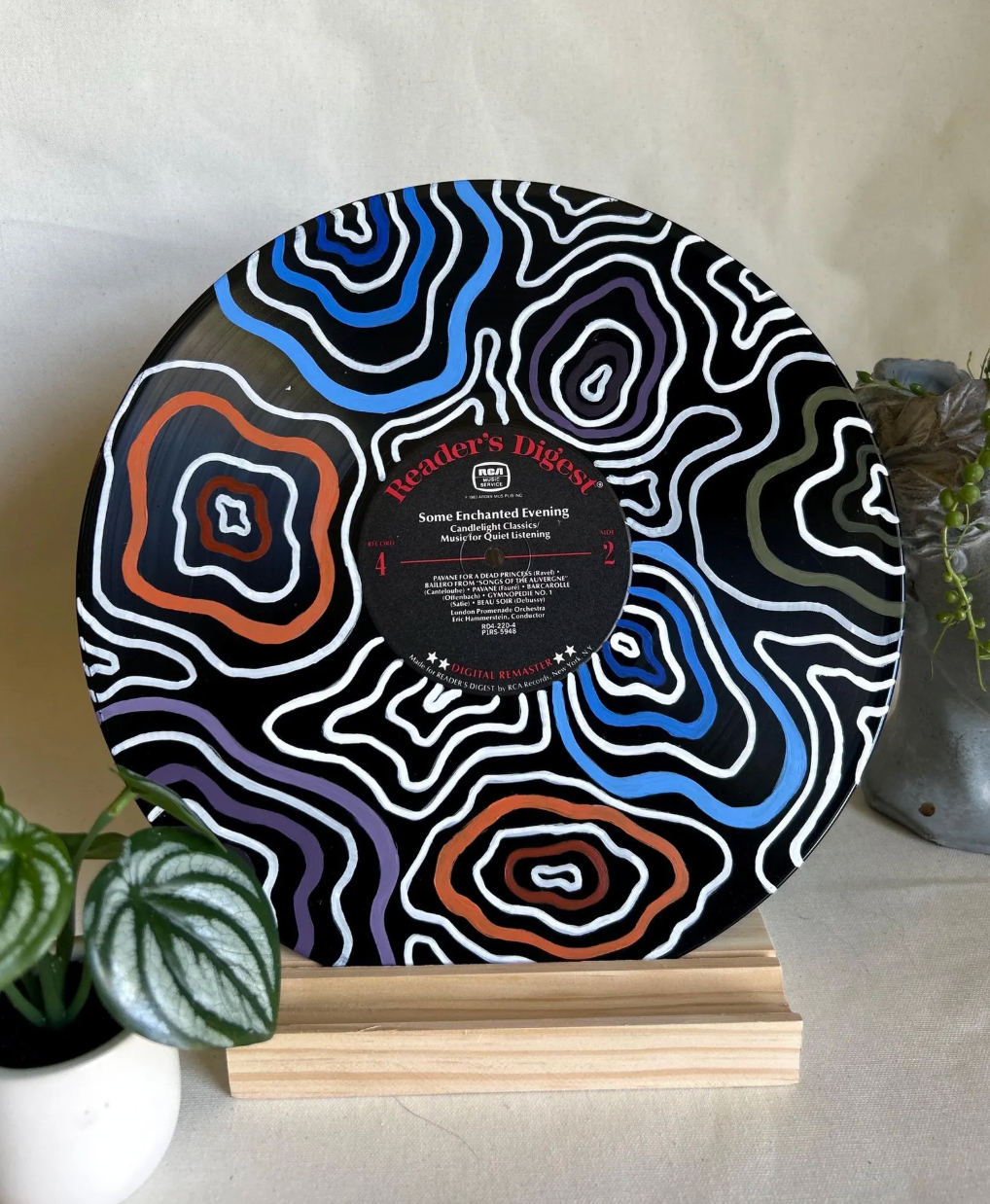 Paint Your Own Vintage 8-Track Vinyl