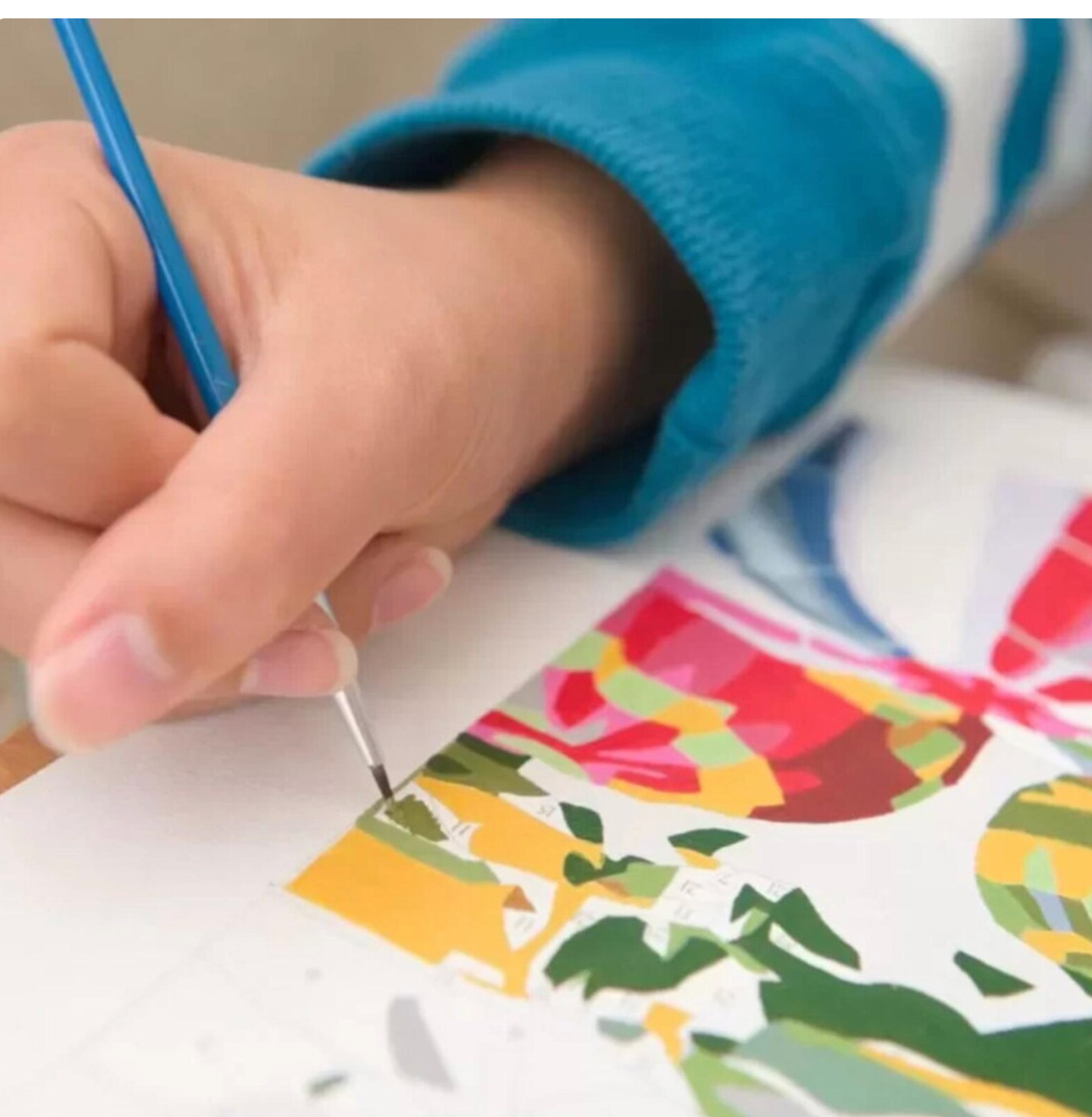 Pre-Designed Paint-by-Numbers (BYOB)