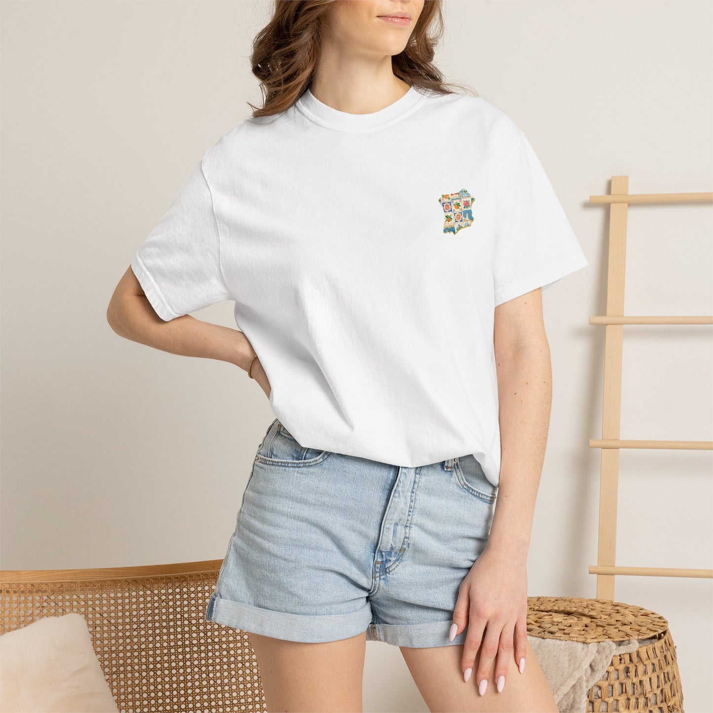 Mediterranean  'Castil de Campos 14815' Graphic Tee