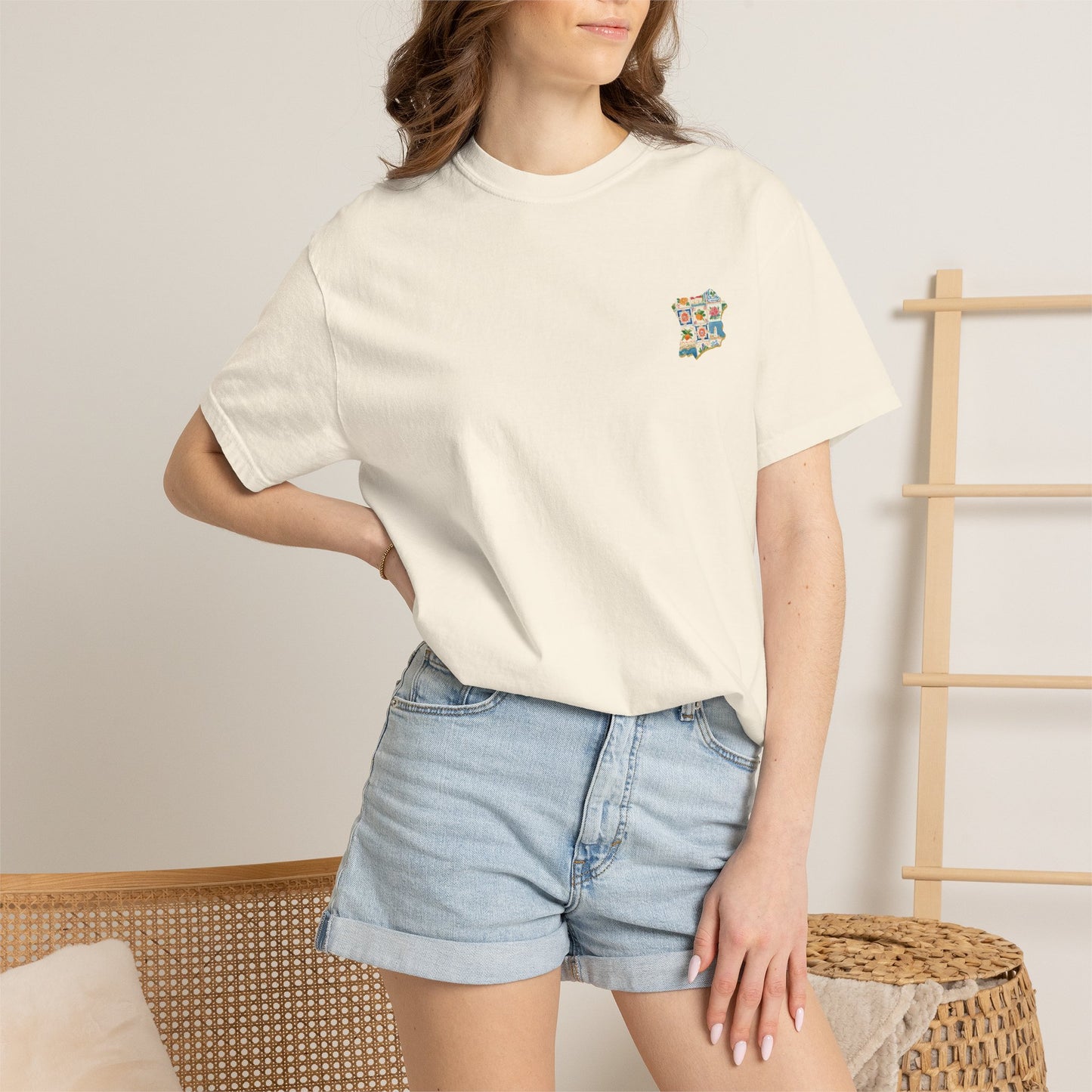 Mediterranean  'Castil de Campos 14815' Graphic Tee