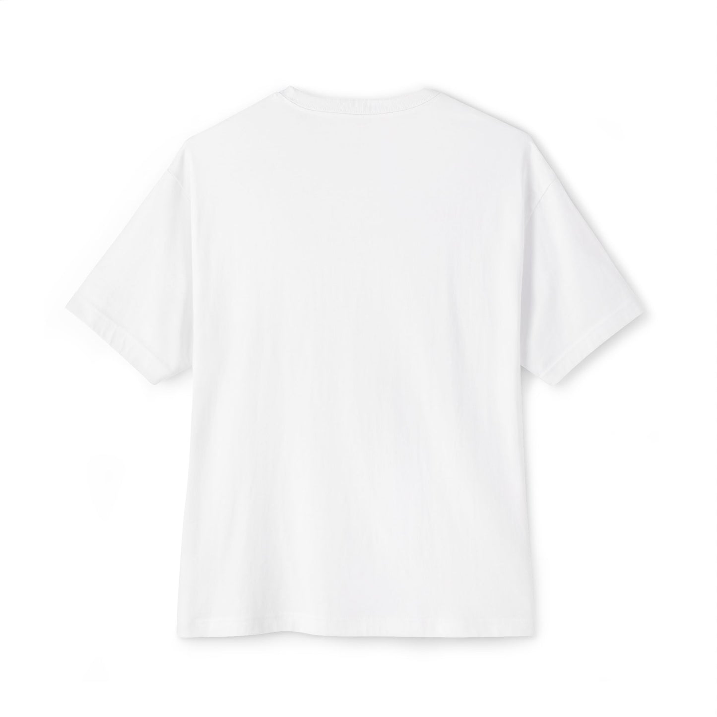CDC Floral Crest Tee – White OversizedT‑Shirt