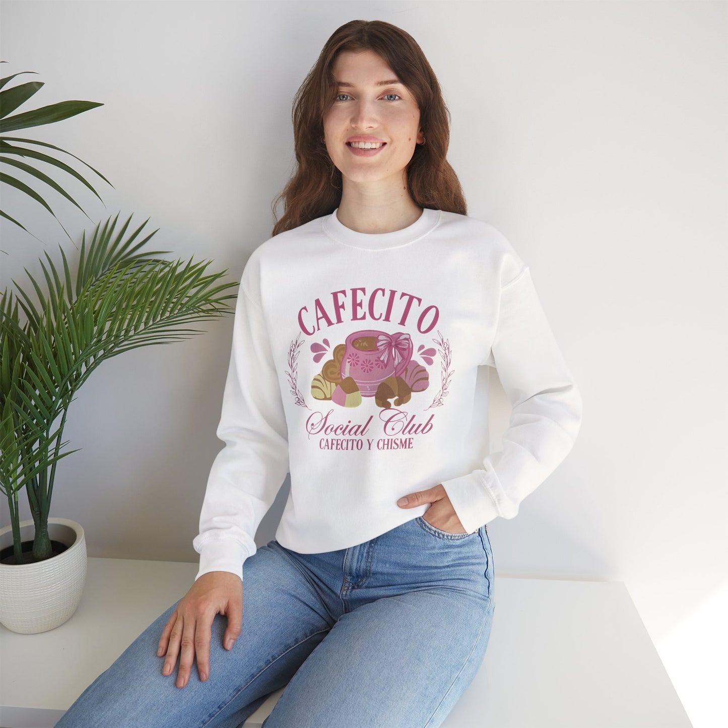 Cafecito and Chisme  Unisex Sweatshirt