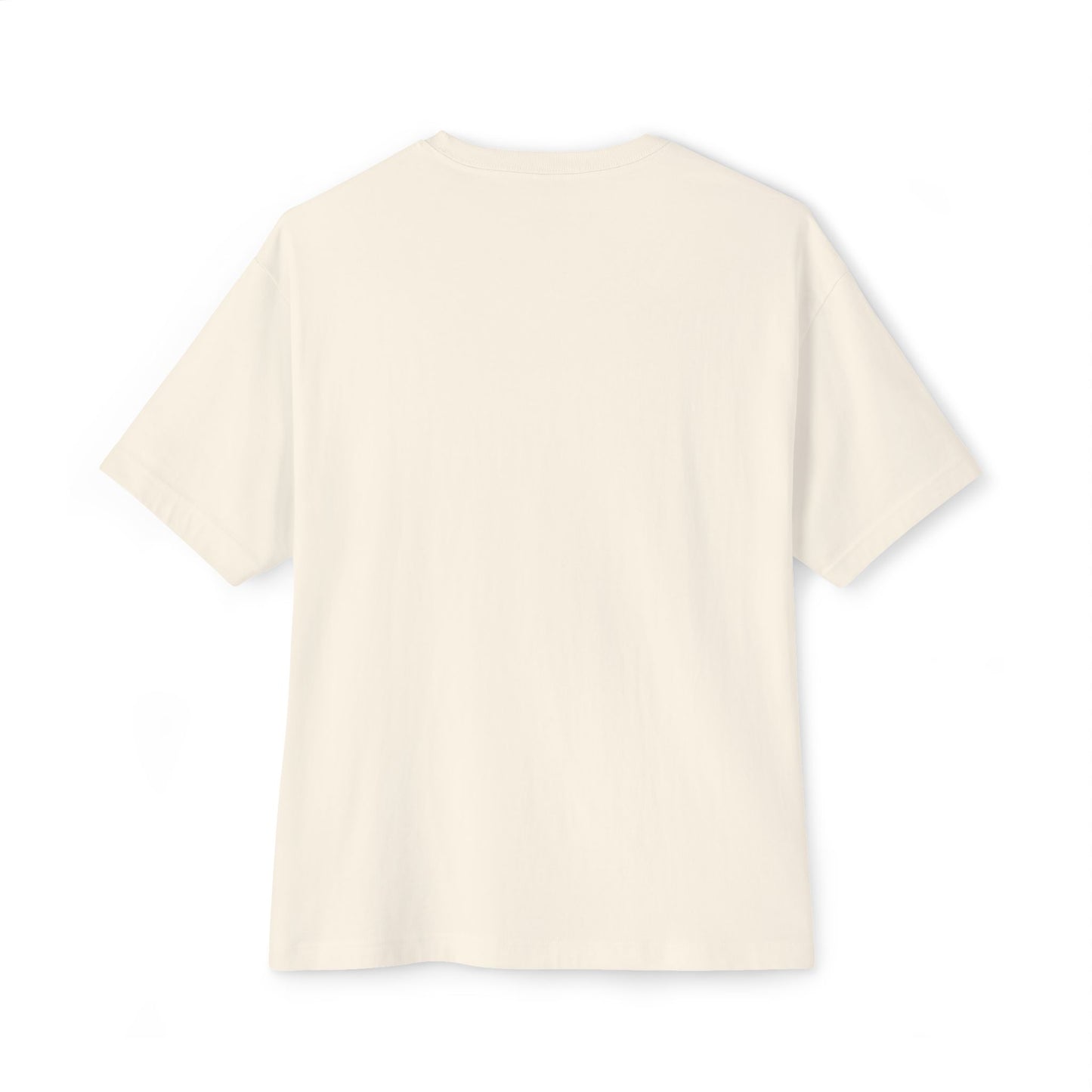 CDC Floral Crest Tee – White OversizedT‑Shirt