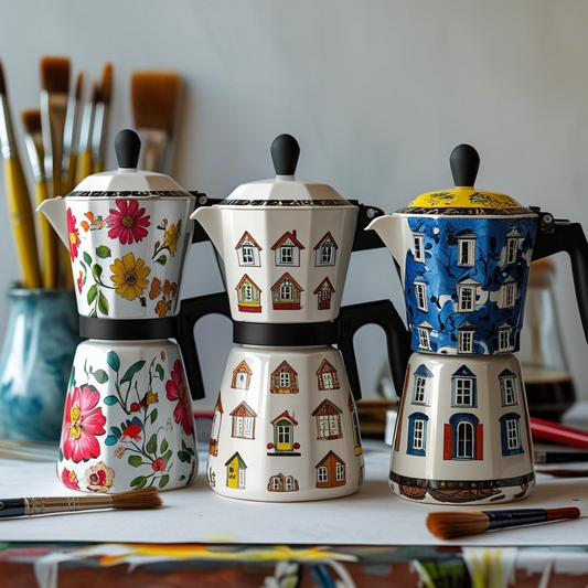 Paint Your Own Café Greca- Craft Kit