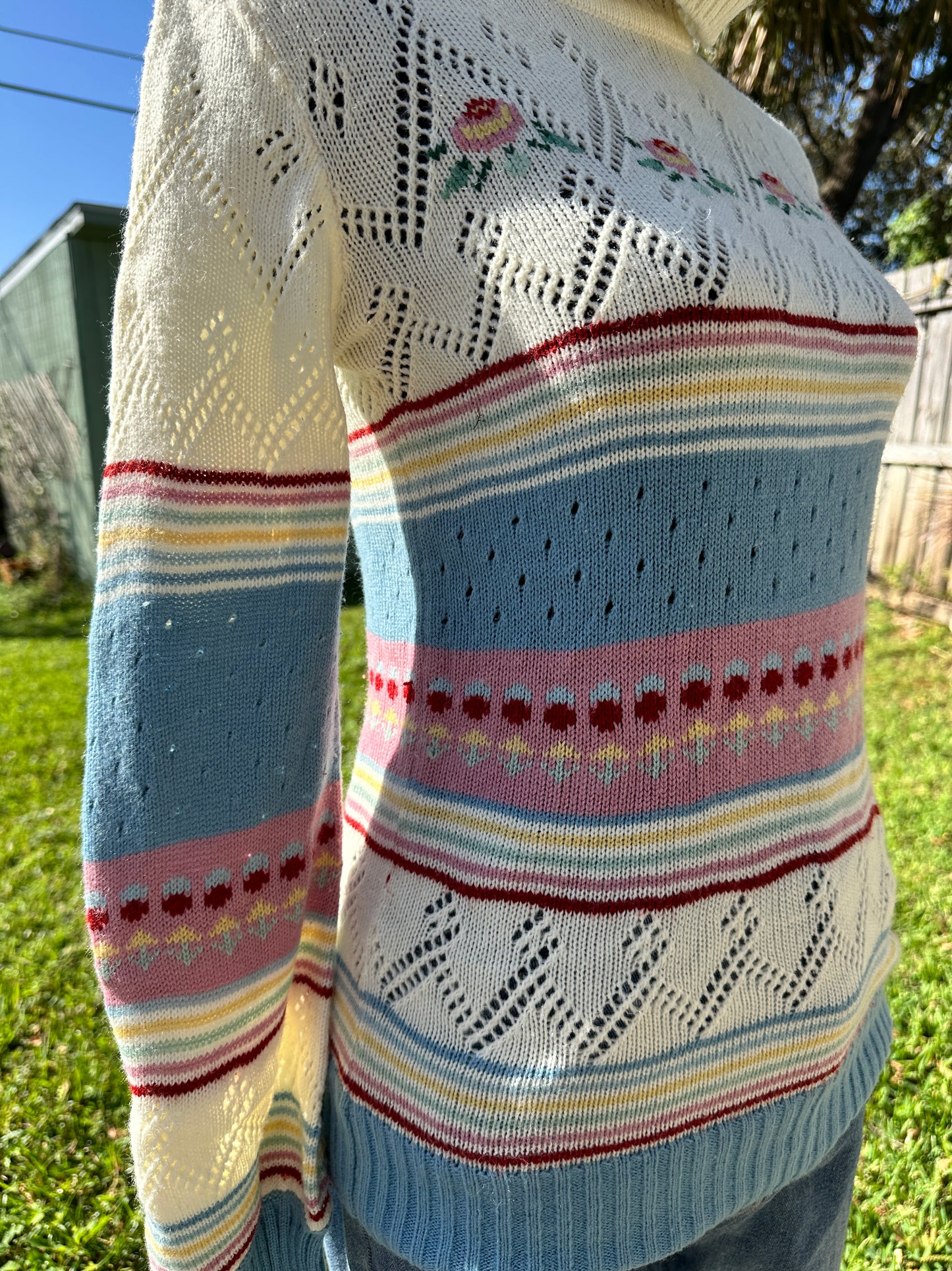 Prairie Knit Vintage 80's Sweater