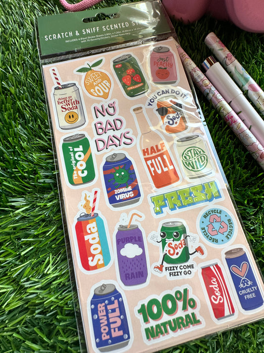 Soda Sticker Sheet