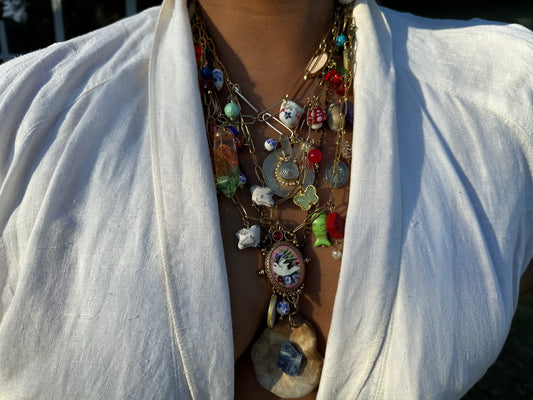 Joyería: haz un collar con colgantes
