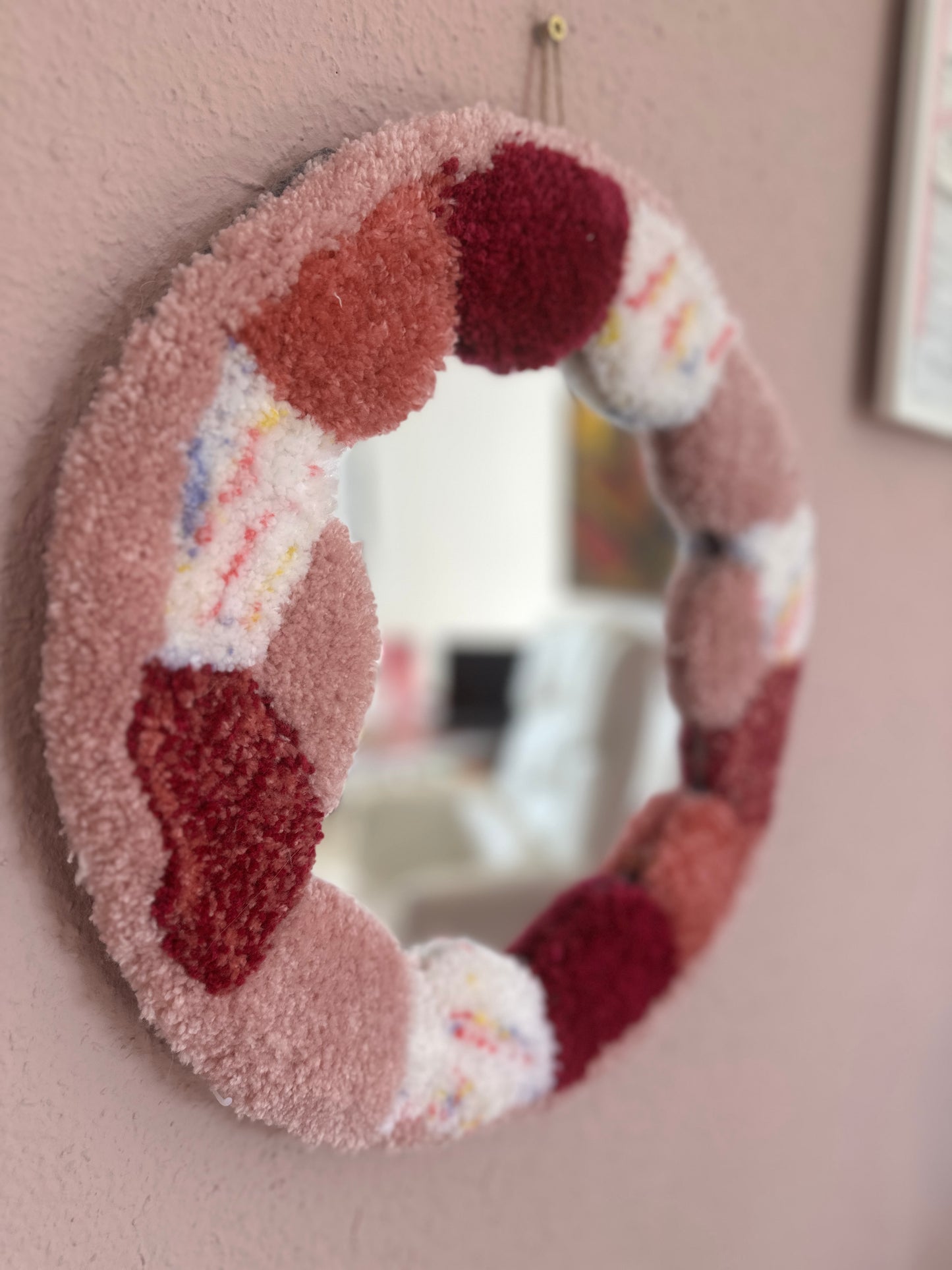 Espejo con Tufting/ Tufted Rug Mirror Workshop