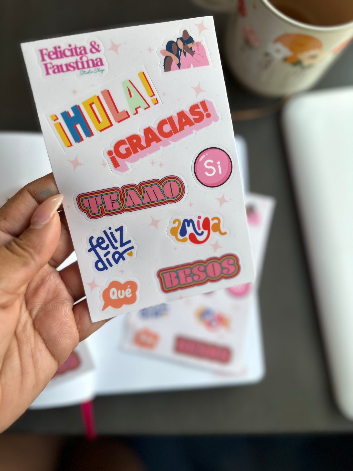 Spanish Sticker Sheet