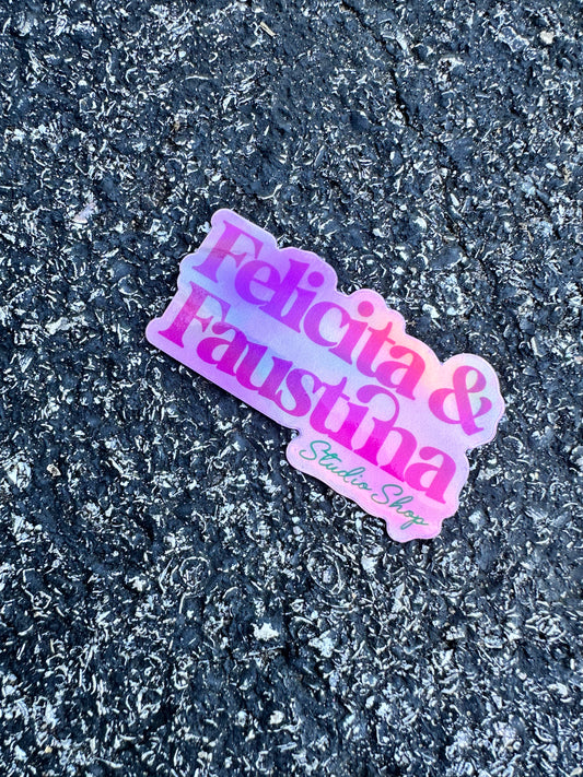 Felicita & Faustina Sticker