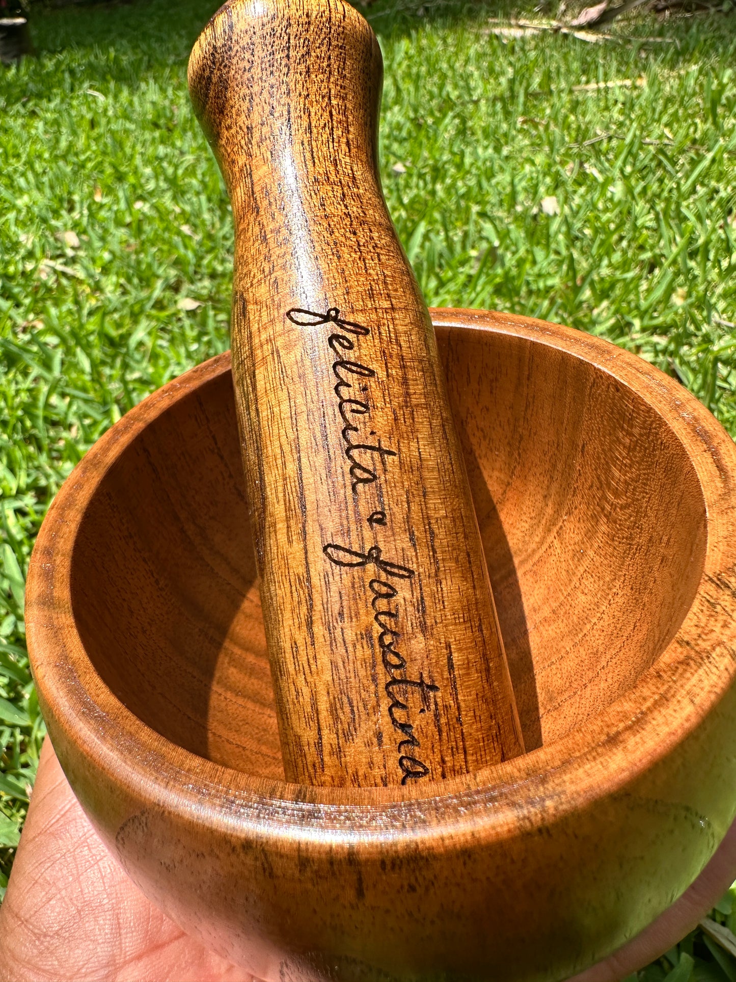 Personalized Mortar & Pestle: Pilon Personalizado