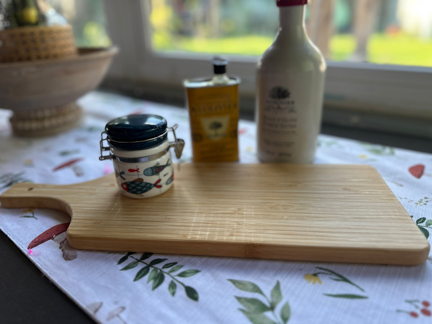 Personalized Engraved Cutting Board with Handwritten Message