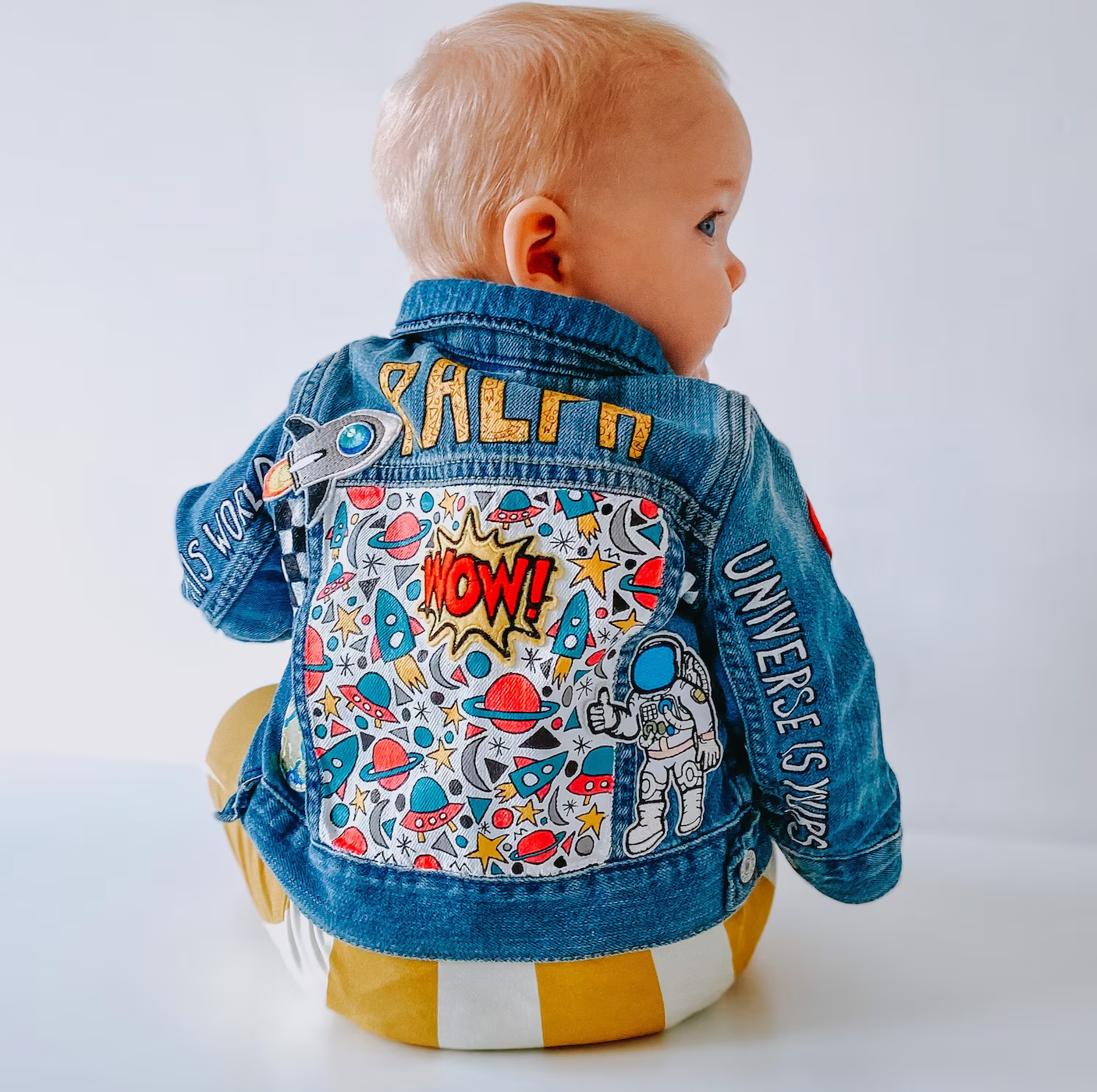 Upcycled Denim Jacket Workshop- Kids Class