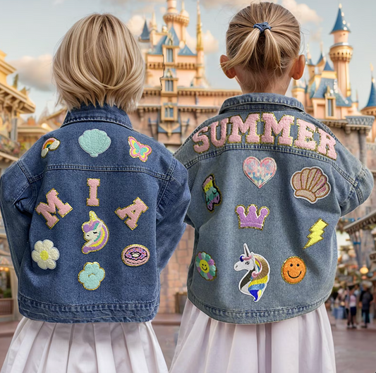 Upcycled Denim Jacket Workshop- Kids Class