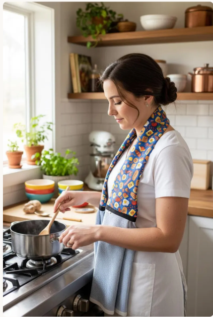 Coser Toalla de Cocina