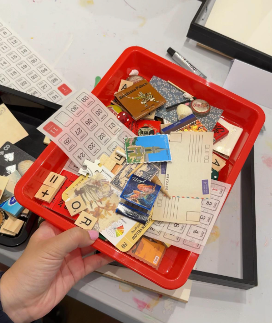 3D Matchbox Shadow Box Class