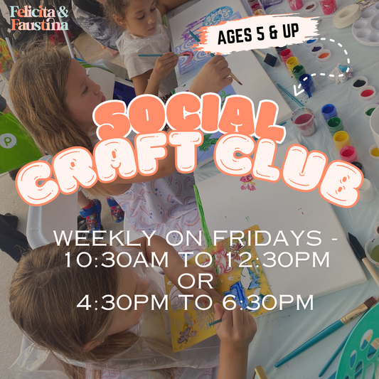 Social Craft Club (Weekly on Fridays)