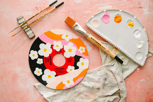 Paint Your Own Vintage 8-Track Vinyl