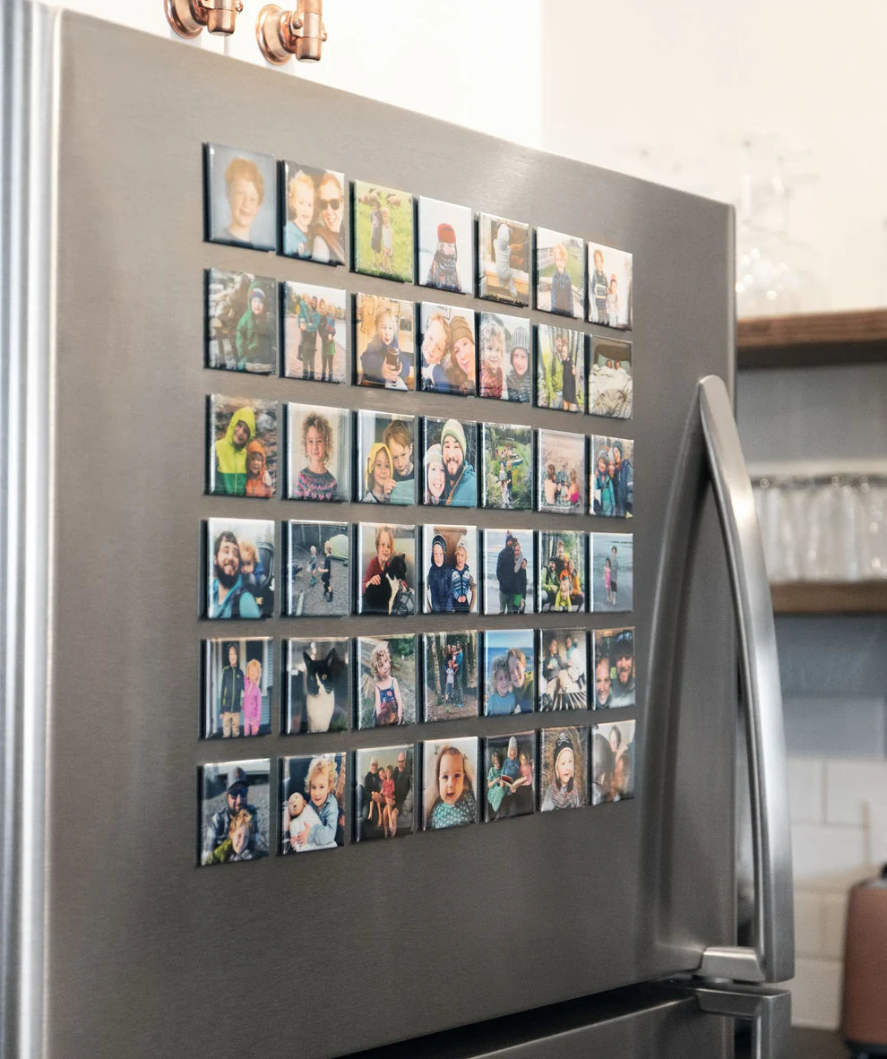 Imanes con fotos personalizados (juego de 12)