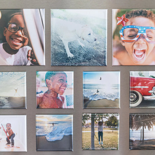 Set Personalizado de 12 Fotos (5.08 × 5.08 cm)