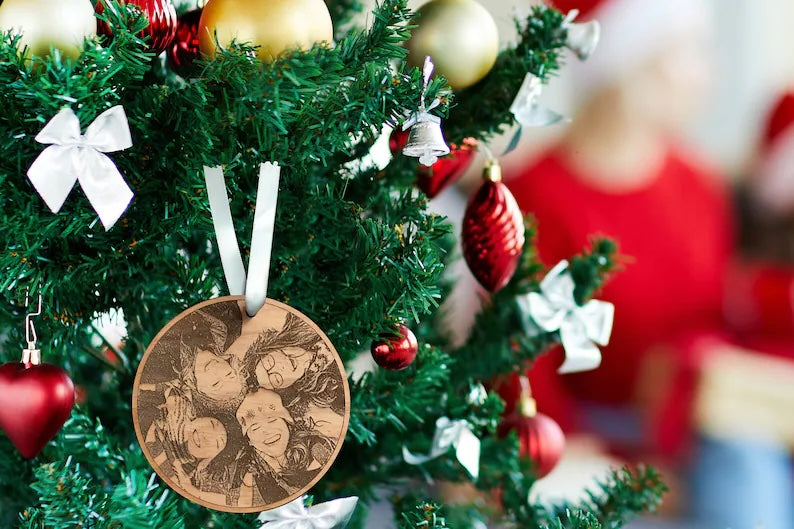 Personalized Custom Engraved Christmas Ornaments