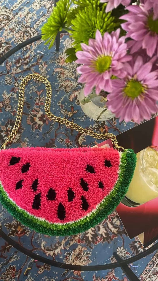 Tufted Rug Purse Workshop- Fruity Edition